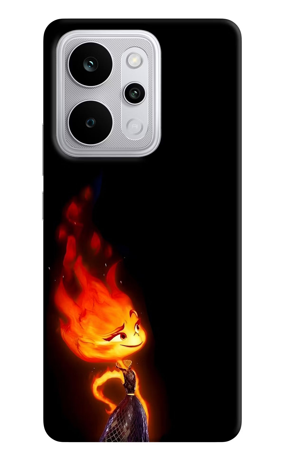 Ember Flame Realme P4 Power 5G Back Cover