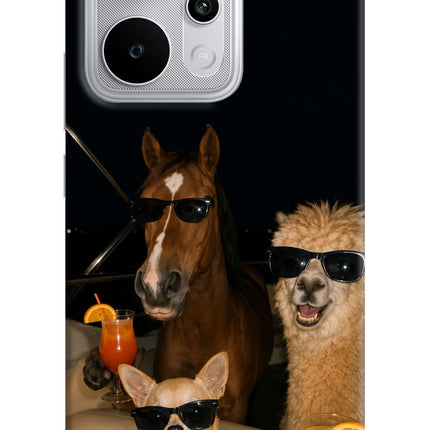 Party Squad Realme P4 Power 5G Hard Case Back Cover by Casekaro