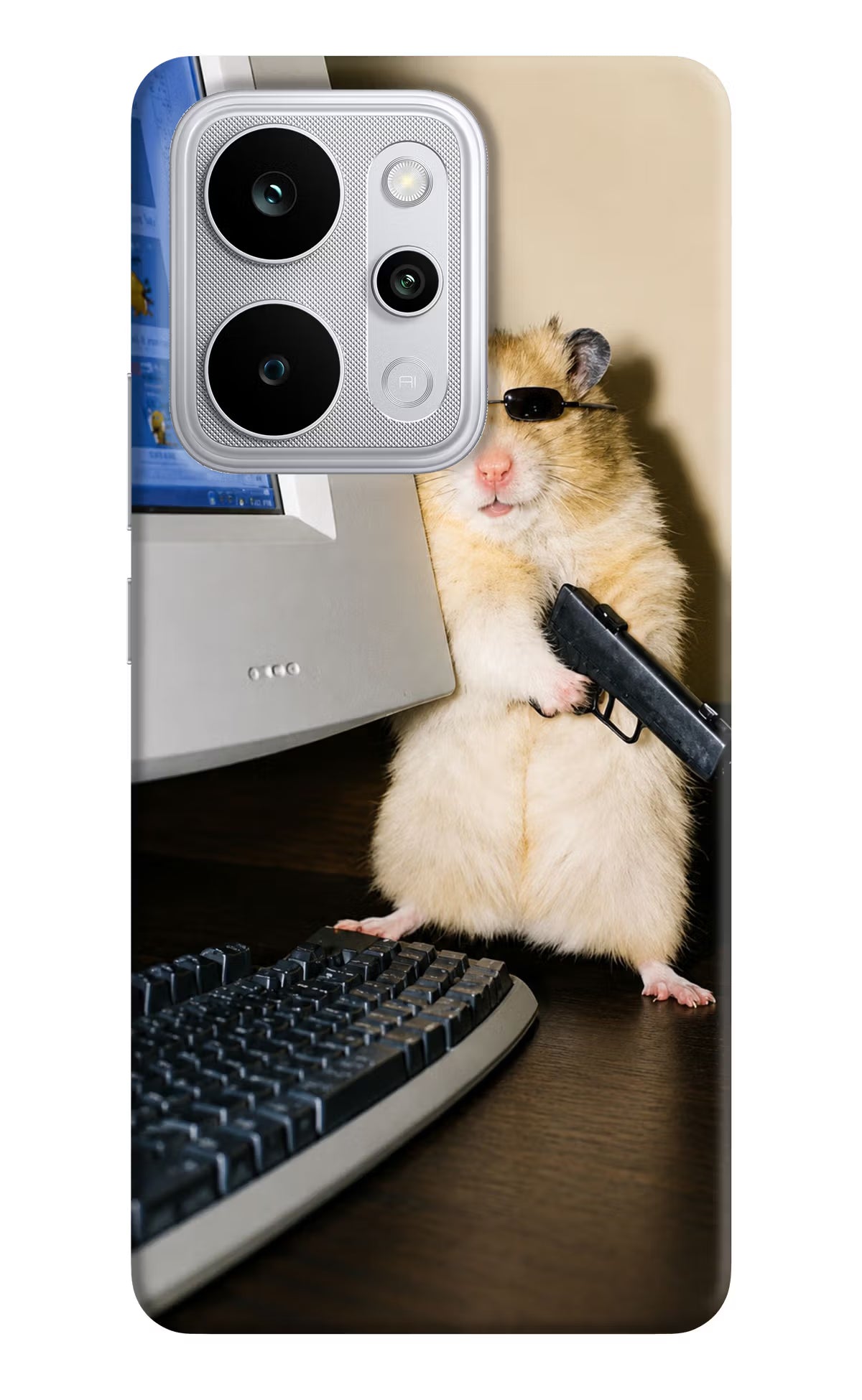 Hacker Hamster Realme P4 Power 5G Back Cover
