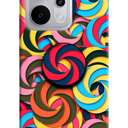 Spiral Pattern Realme P4 Power 5G Pop Case by Casekaro