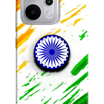 Indian Flag Ashoka Chakra Realme P4 Power 5G Pop Case by Casekaro