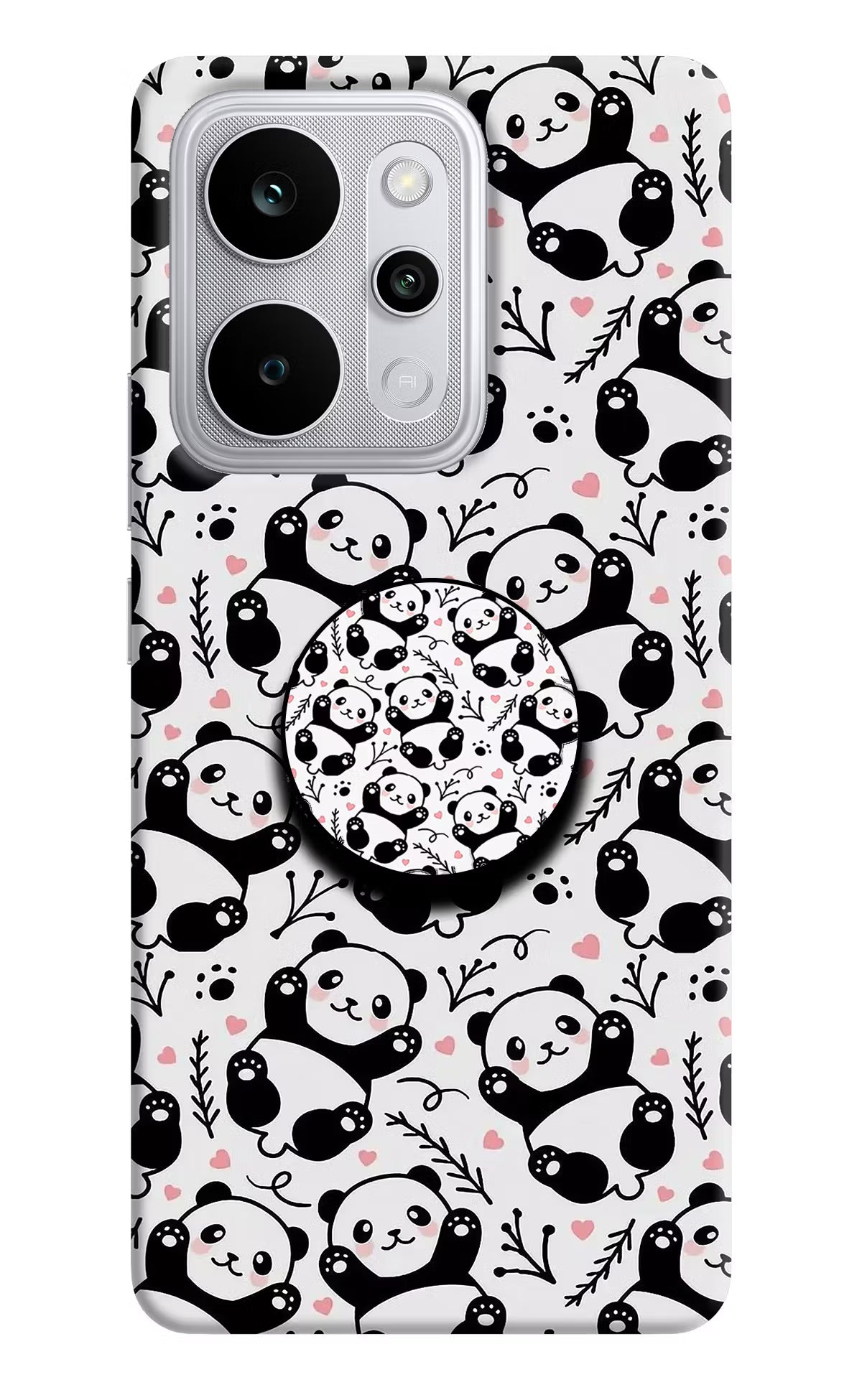 Cute Panda Realme P4 Power 5G Pop Case