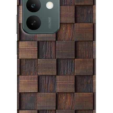 Wooden Cube Design Realme C85 5G Hard Case Back Cover by Casekaro