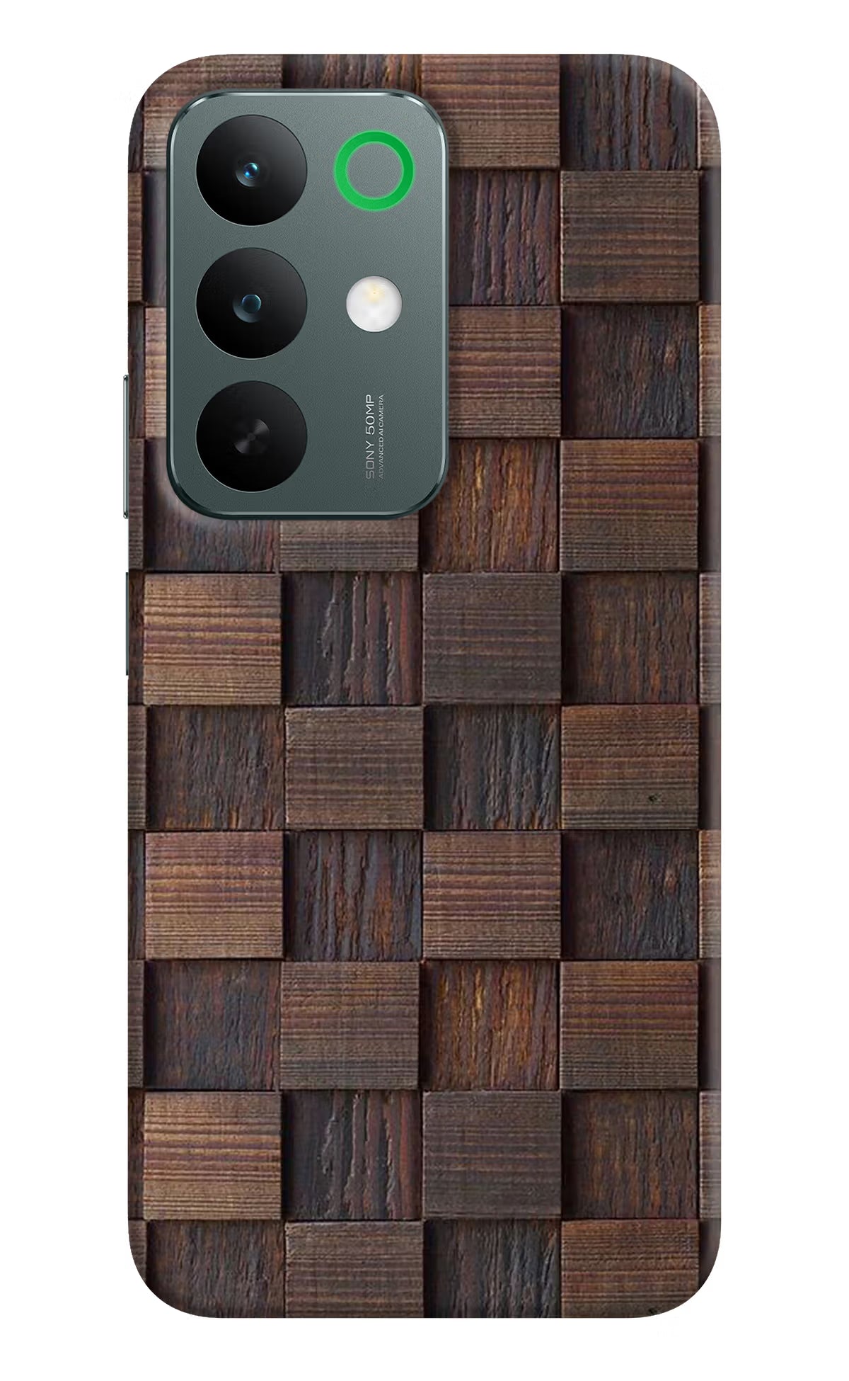 Wooden Cube Design Realme C85 5G Back Cover