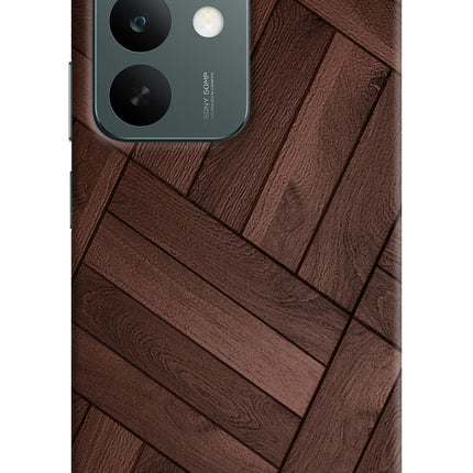 Wooden Texture Design Realme C85 5G Hard Case Back Cover by Casekaro