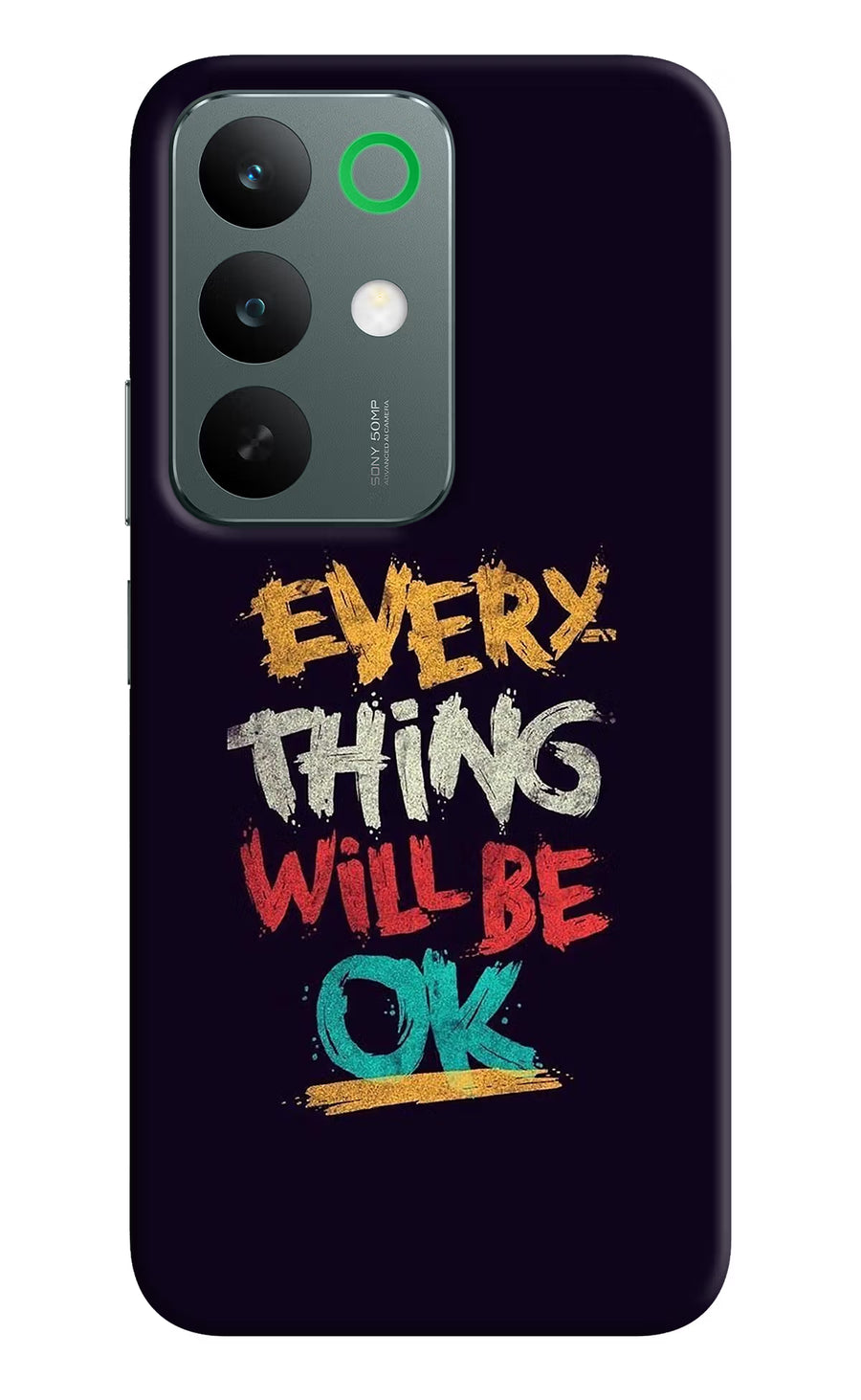 Everything Will Be Ok Realme C85 5G Back Cover, Hard case