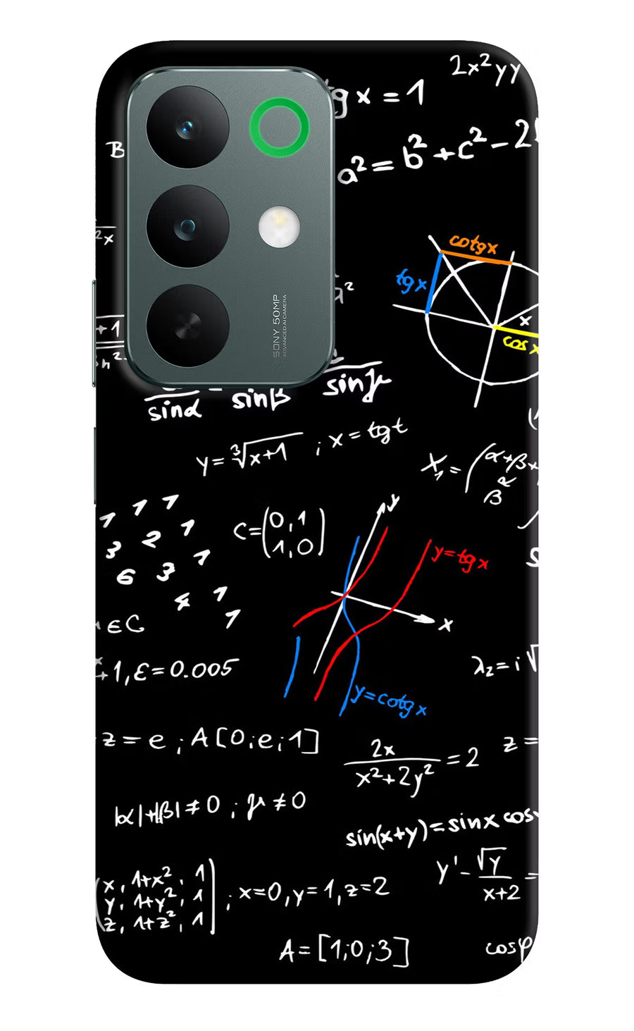 Mathematics Formula Realme C85 5G Back Cover, Hard case