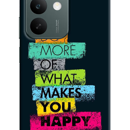 Do More Of What Makes You Happy Realme C85 5G Hard Case Back Cover by Casekaro