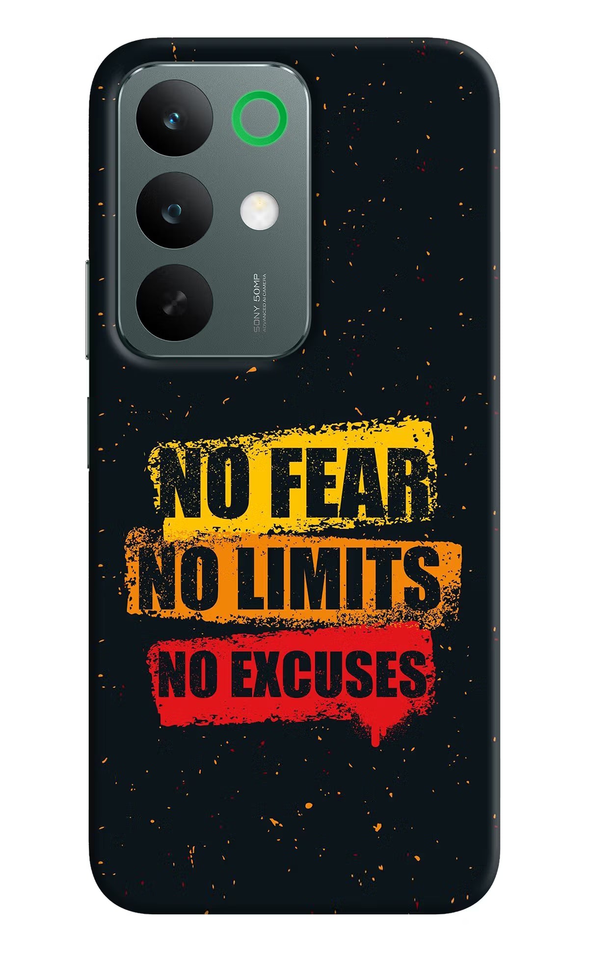 No Fear No Limits No Excuse Realme C85 5G Back Cover