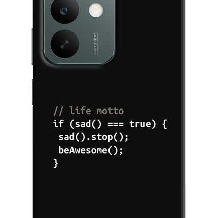Life Motto Code Realme C85 5G Hard Case Back Cover by Casekaro