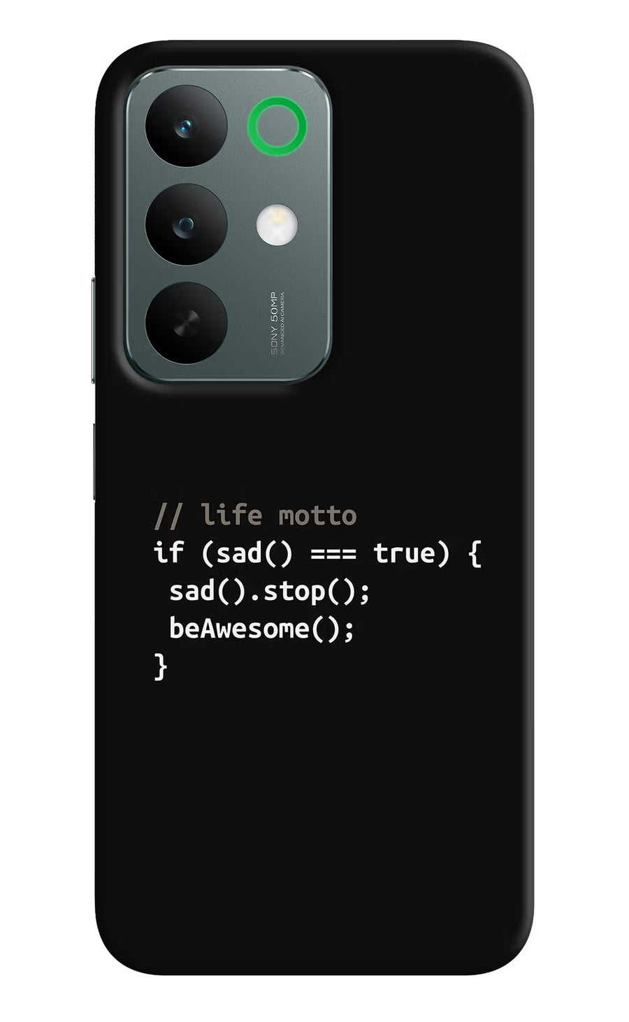 Life Motto Code Realme C85 5G Back Cover, Hard case
