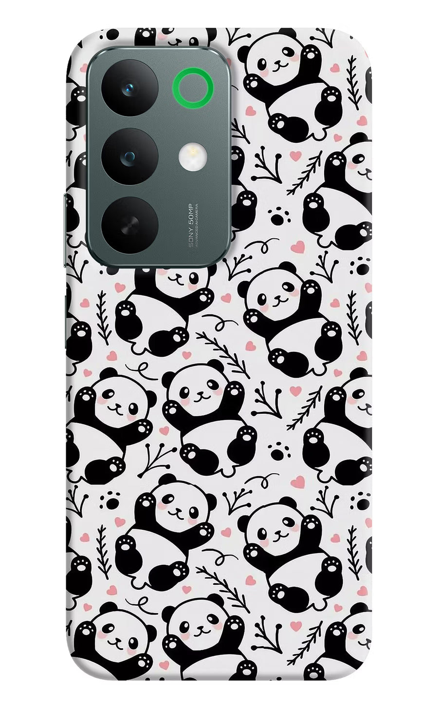 Cute Panda Realme C85 5G Back Cover, Hard case