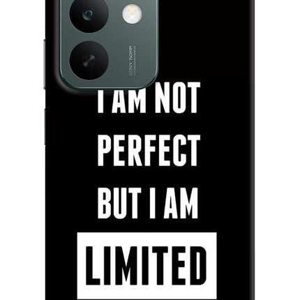I Am Not Perfect But I Am Limited Edition Realme C85 5G Hard Case Back Cover by Casekaro