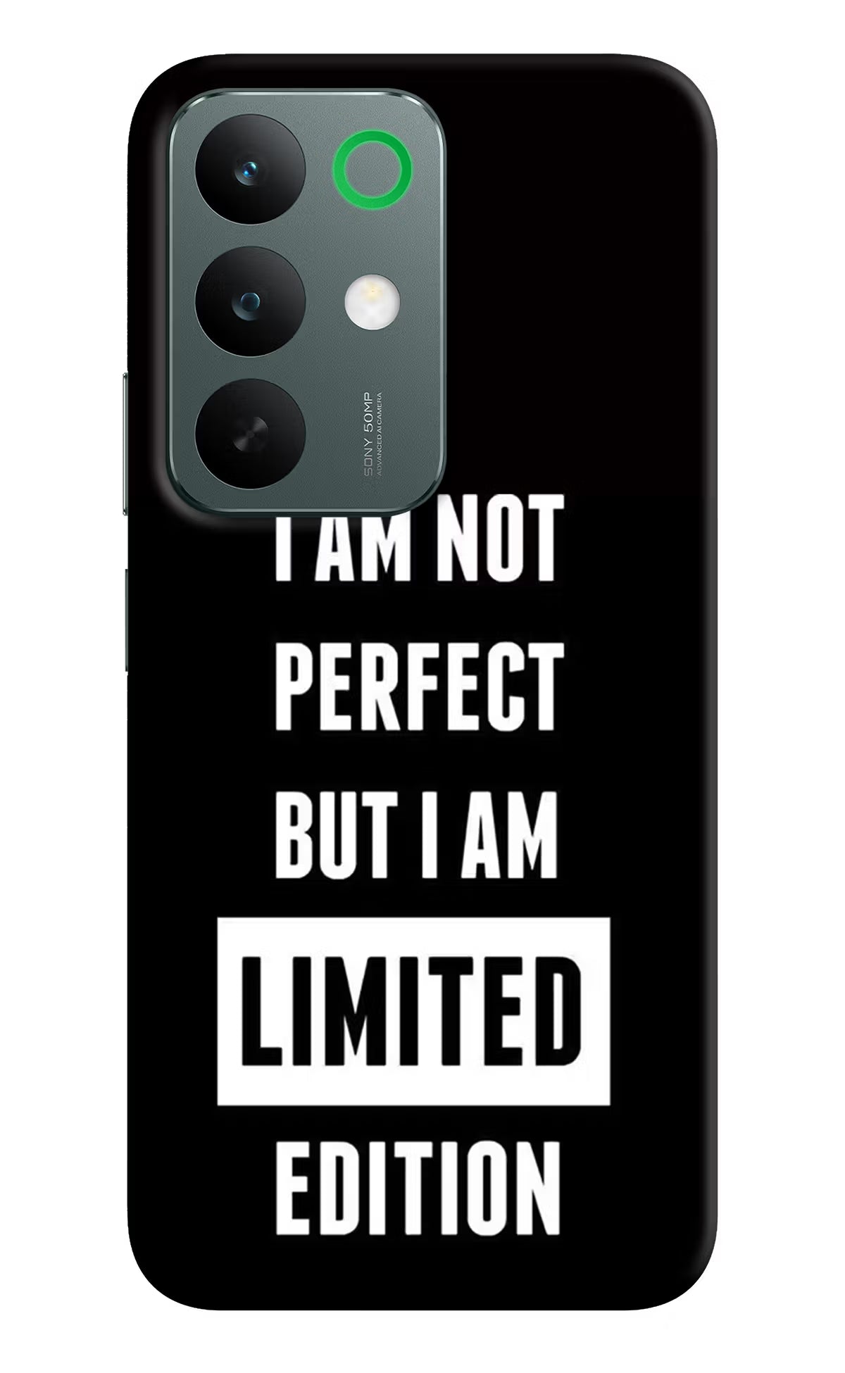 I Am Not Perfect But I Am Limited Edition Realme C85 5G Back Cover
