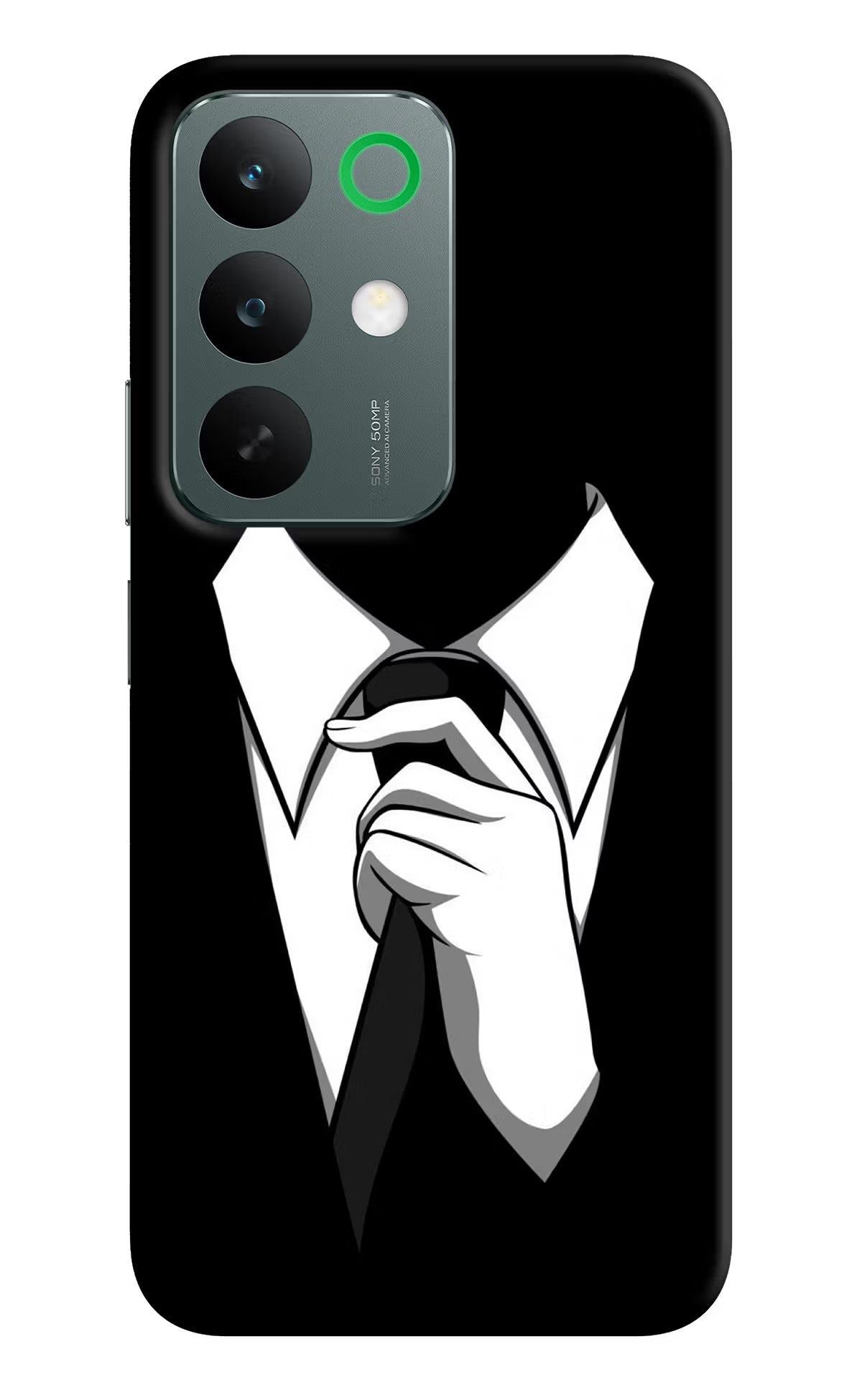 Black Tie Realme C85 5G Back Cover