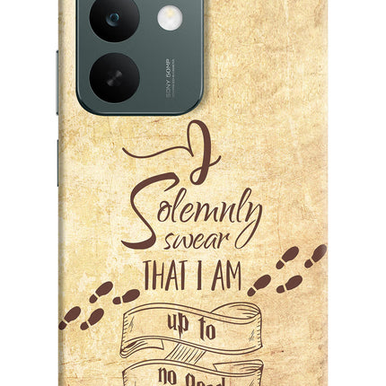 I Solemnly swear that i up to no good Realme C85 5G Hard Case Back Cover by Casekaro