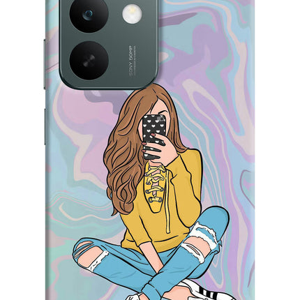 Selfie Girl Realme C85 5G Hard Case Back Cover by Casekaro