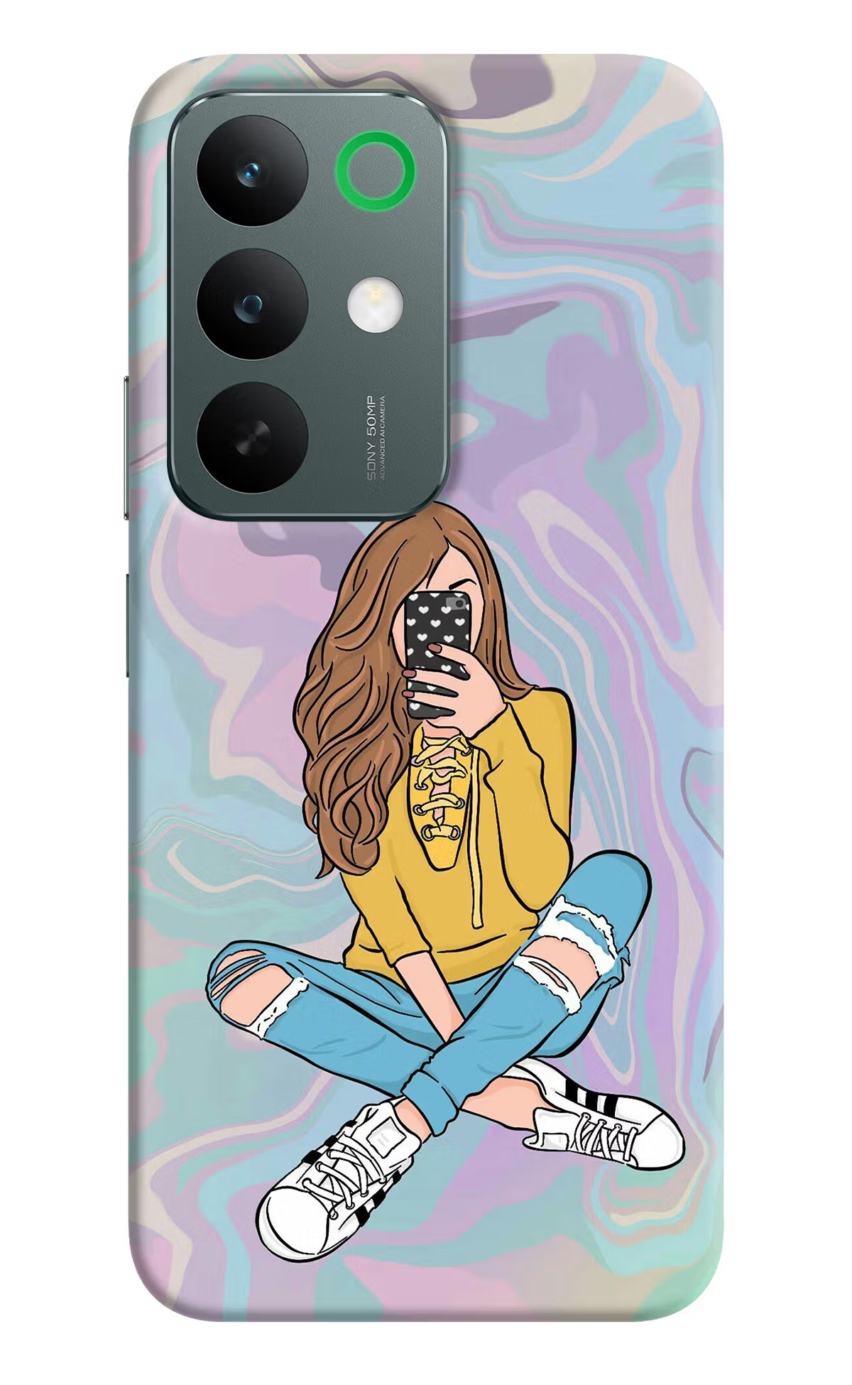 Selfie Girl Realme C85 5G Back Cover