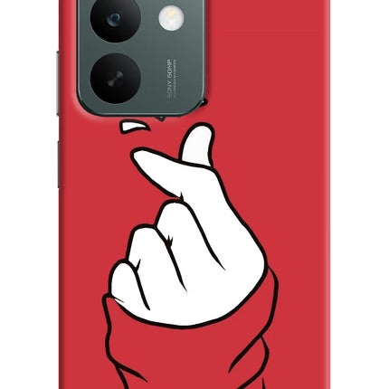 Korean Love Sign Realme C85 5G Hard Case Back Cover by Casekaro
