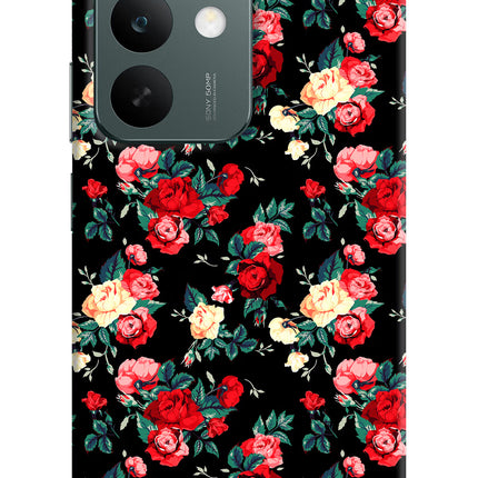 Rose Pattern Realme C85 5G Hard Case Back Cover by Casekaro