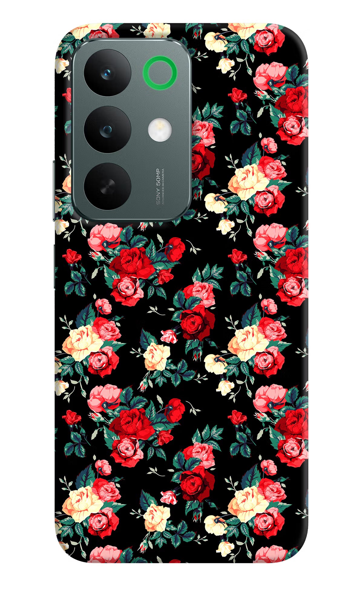 Rose Pattern Realme C85 5G Back Cover