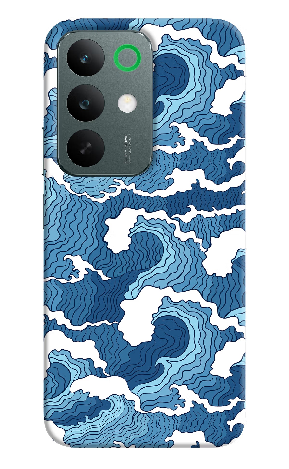 Blue Waves Realme C85 5G Back Cover
