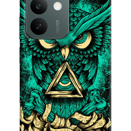 Green Owl Realme C85 5G Hard Case Back Cover by Casekaro
