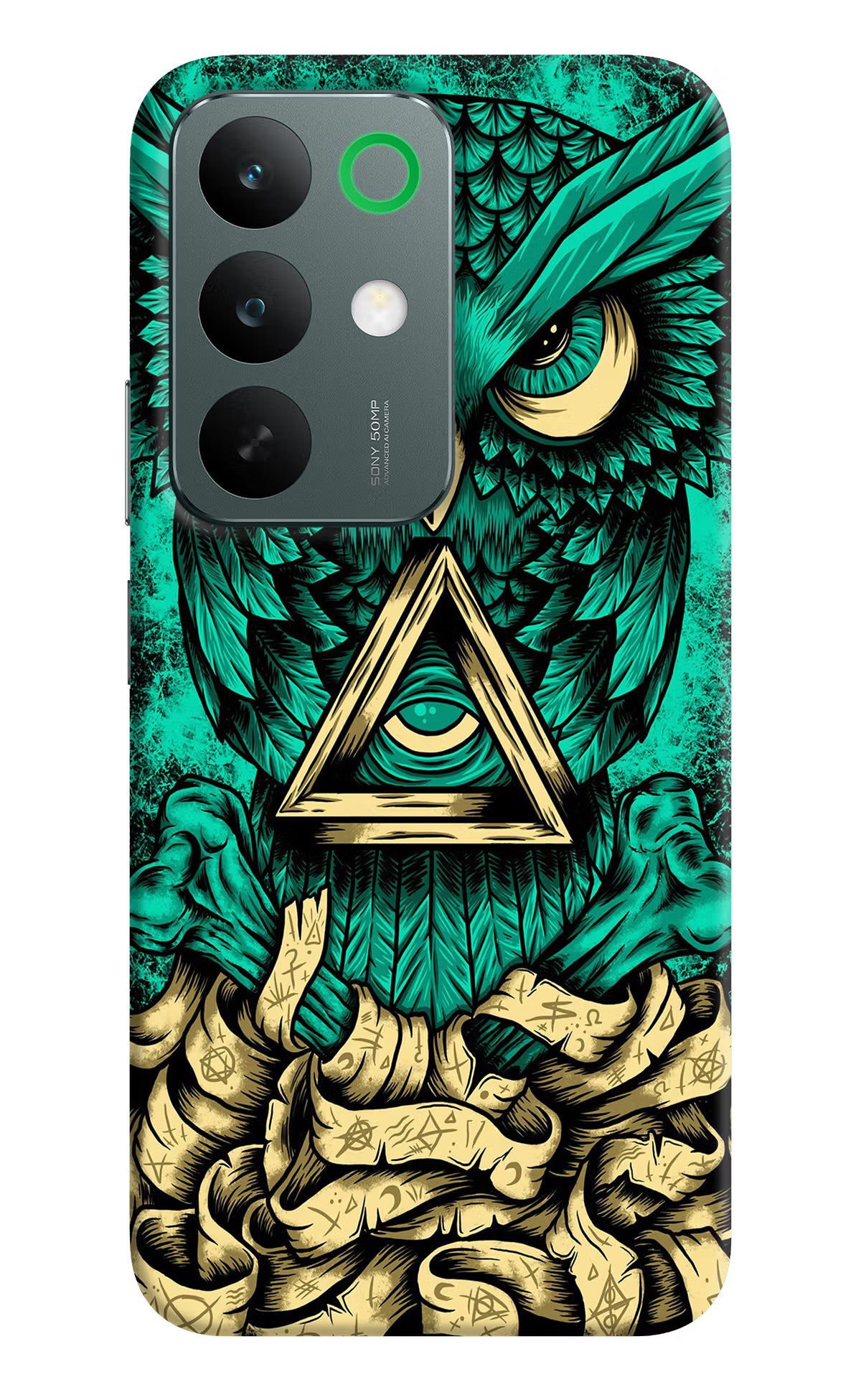Green Owl Realme C85 5G Back Cover