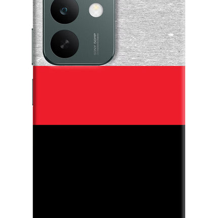 Tri Color Pattern Realme C85 5G Hard Case Back Cover by Casekaro