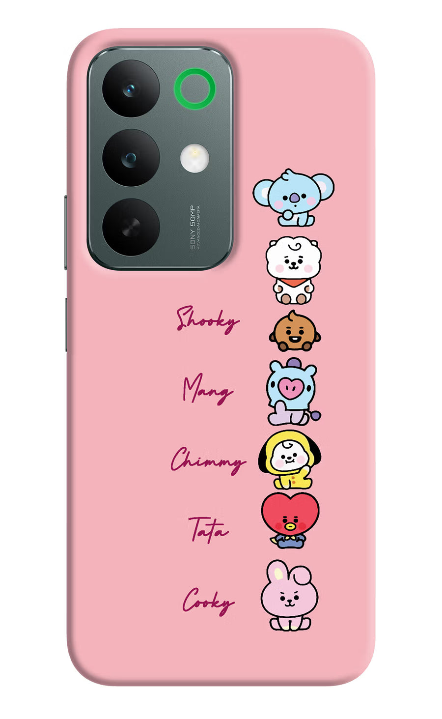 BTS names Realme C85 5G Back Cover, Hard case