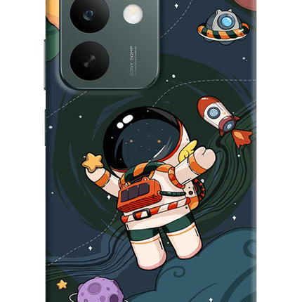Cartoon Astronaut Realme C85 5G Hard Case Back Cover by Casekaro