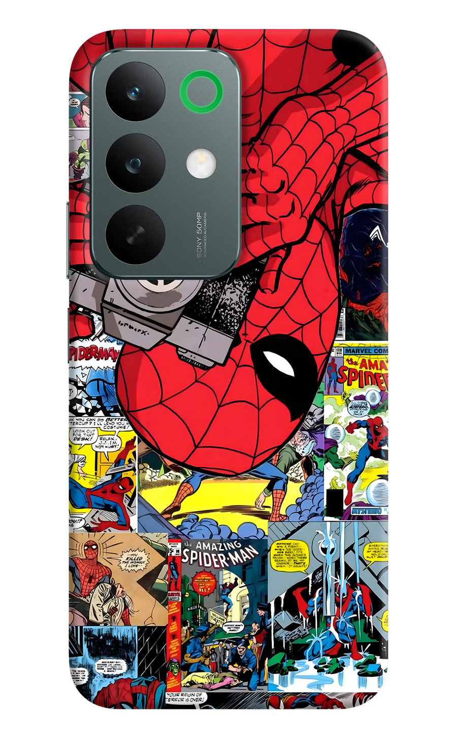 Spider Man Realme C85 5G Back Cover, Hard case