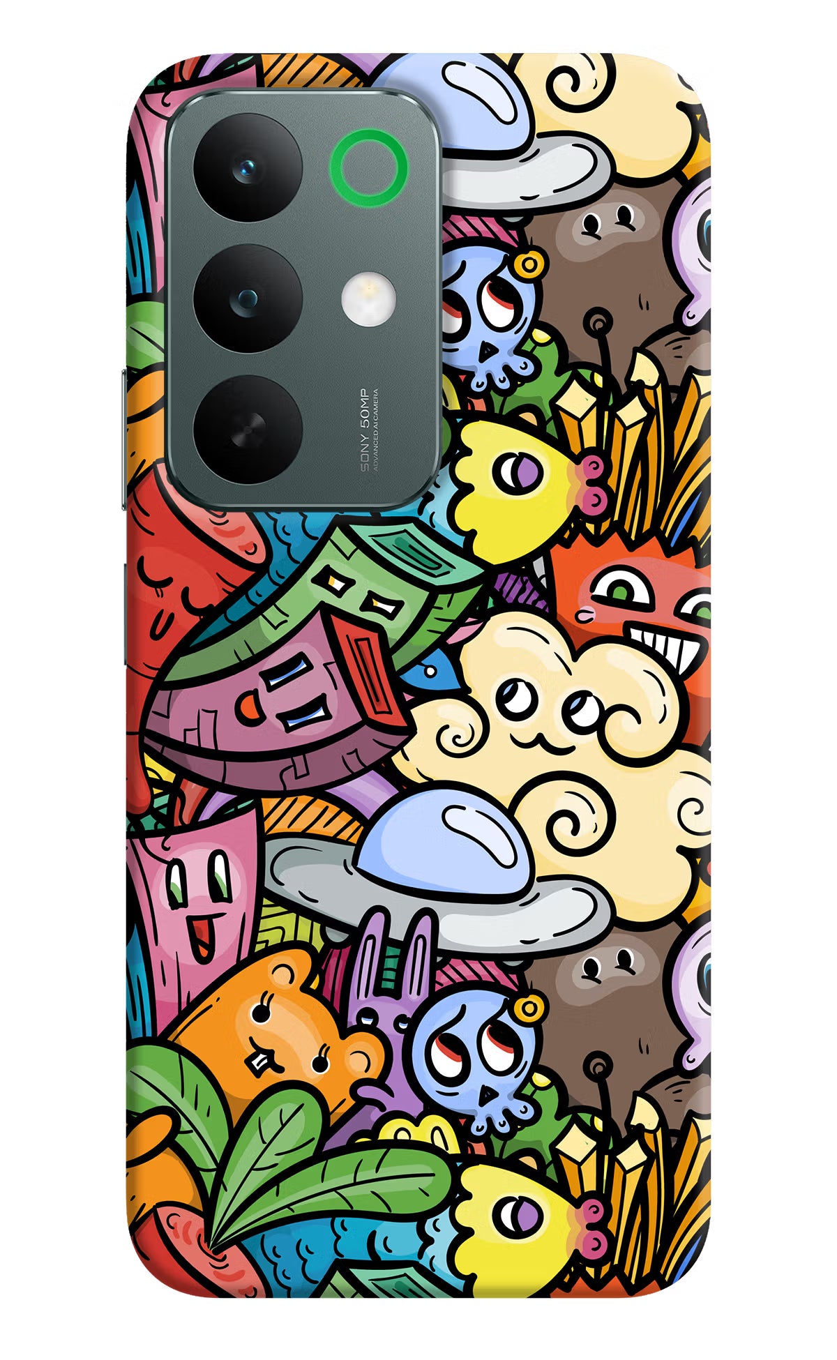 Veggie Doodle Realme C85 5G Back Cover