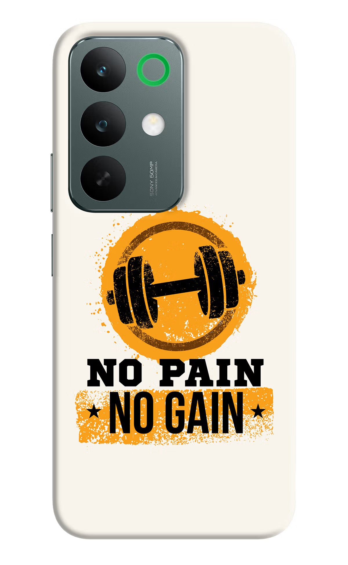 No Pain No Gain Realme C85 5G Back Cover