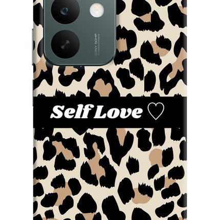 Leopard Print Self Love Realme C85 5G Hard Case Back Cover by Casekaro