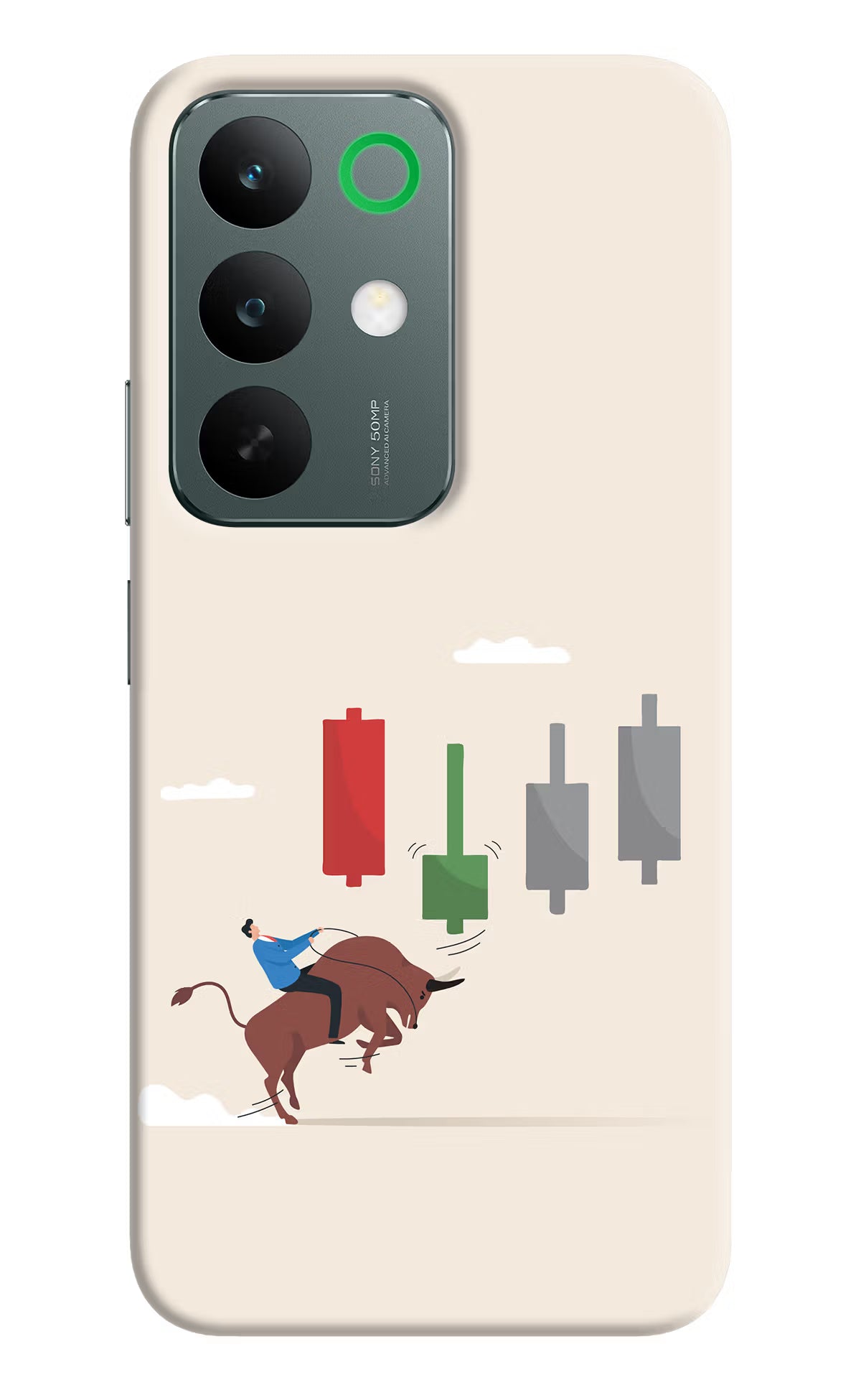 Bull Trading Momentum Realme C85 5G Back Cover