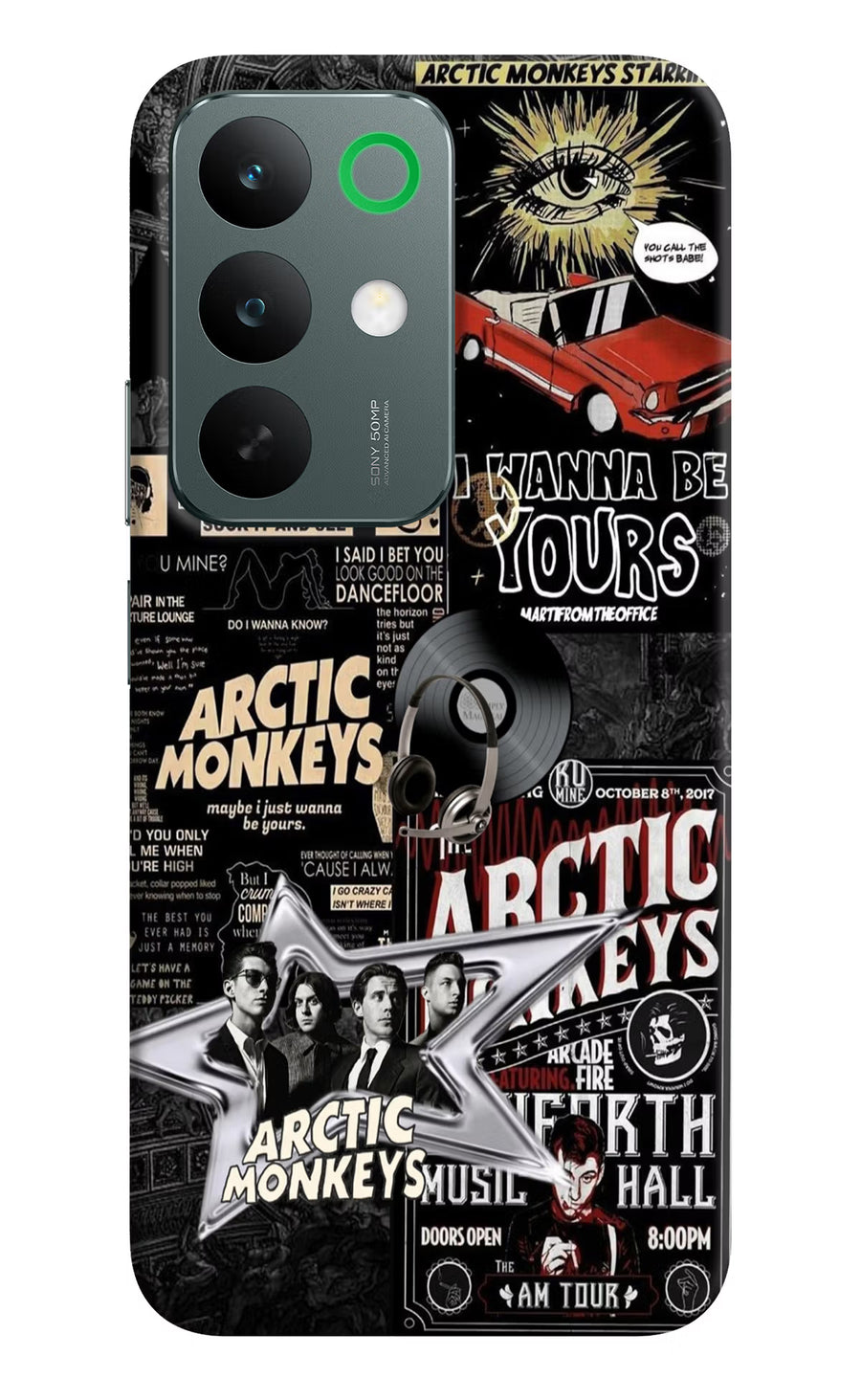 Arctic Monkeys Realme C85 5G Back Cover, Hard case