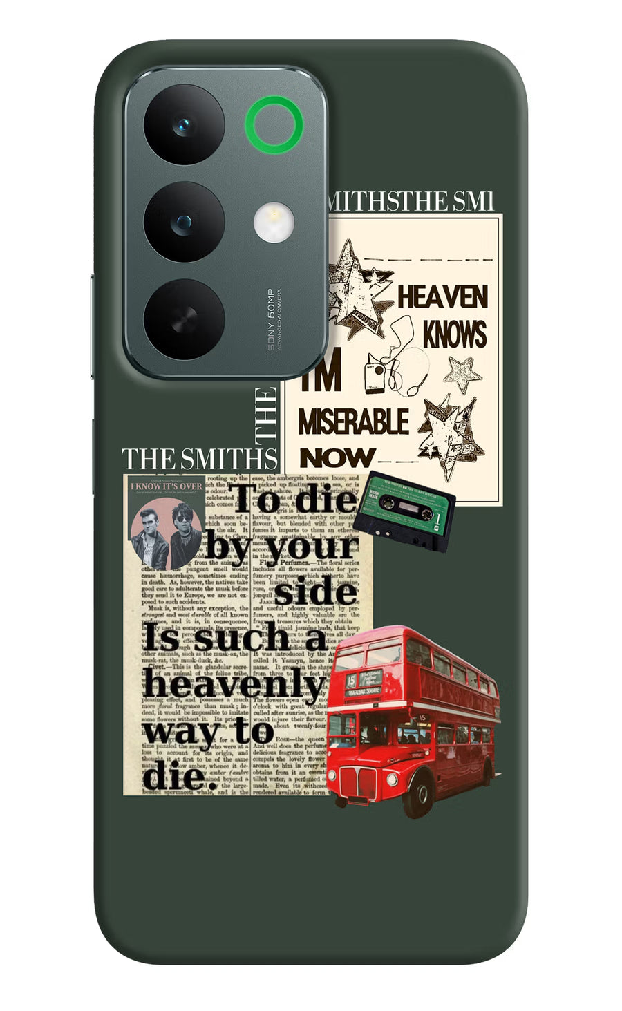The Smiths Realme C85 5G Back Cover, Hard case
