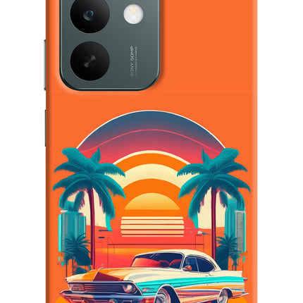 Palm Drive 80s Realme C85 5G Hard Case Back Cover by Casekaro