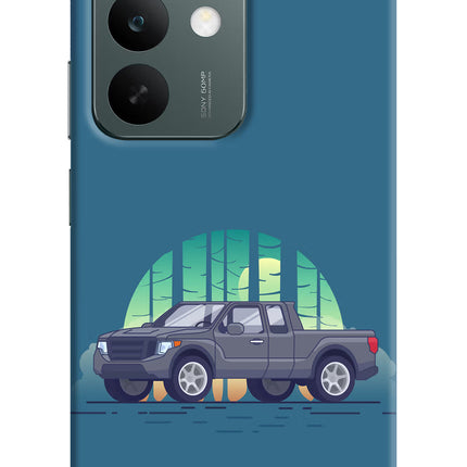 Retro Garage Vibe Realme C85 5G Hard Case Back Cover by Casekaro