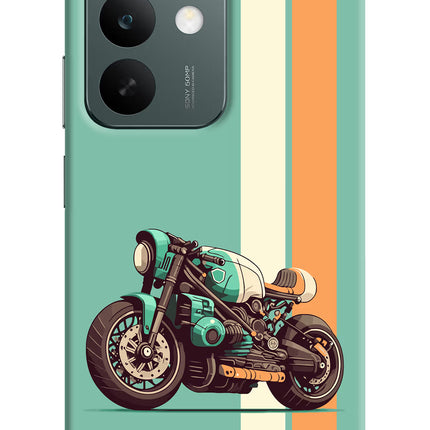 Striped Moto Drift Realme C85 5G Hard Case Back Cover by Casekaro