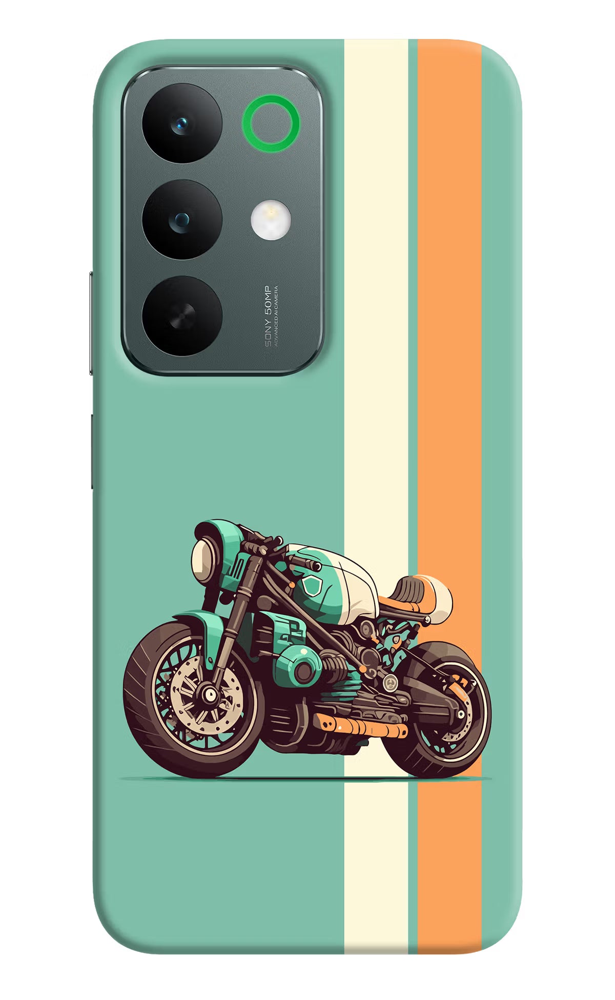 Striped Moto Drift Realme C85 5G Back Cover