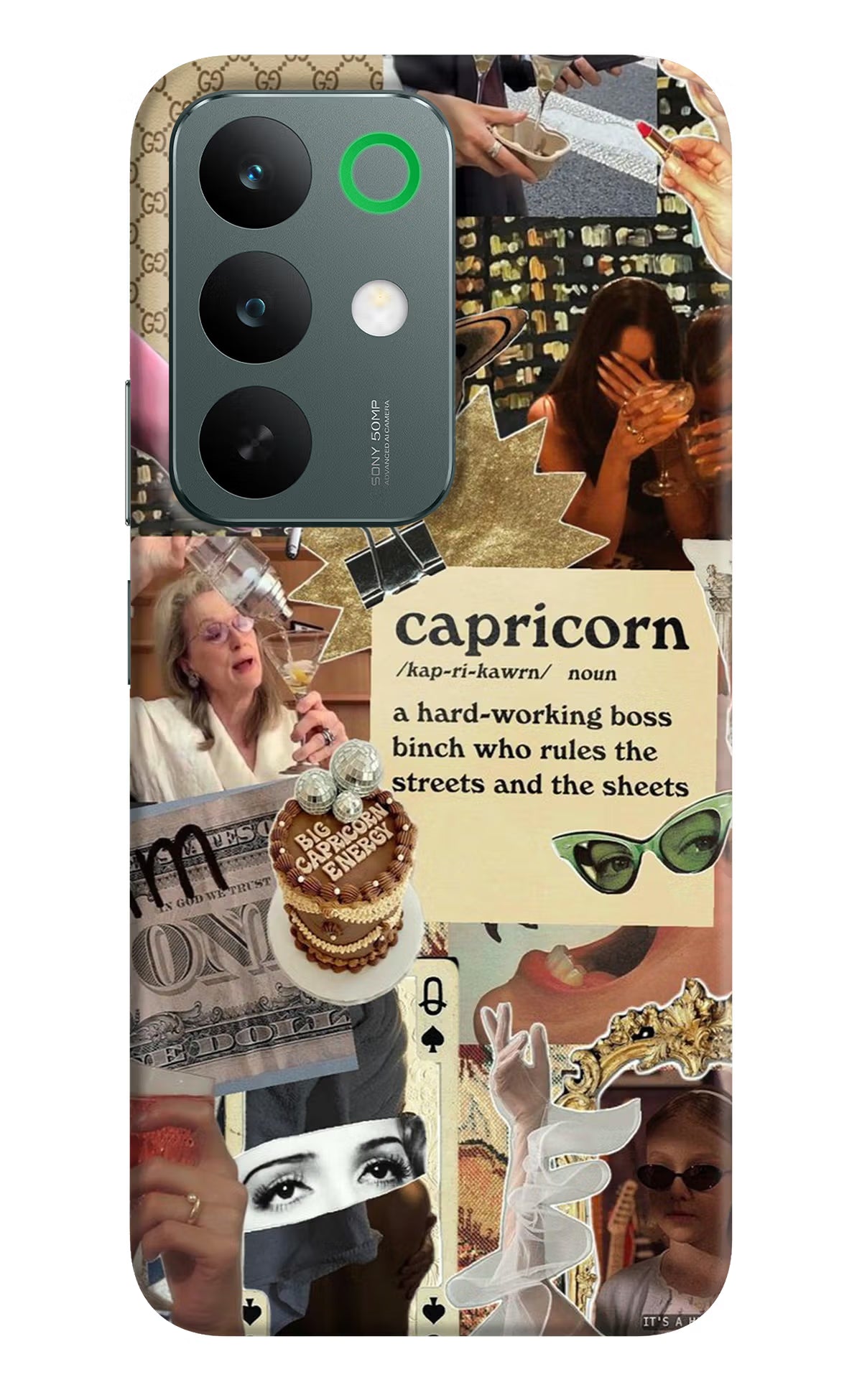 Capricorn Zodiac Realme C85 5G Back Cover