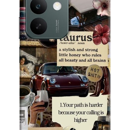 Taurus Zodiac Realme C85 5G Hard Case Back Cover by Casekaro