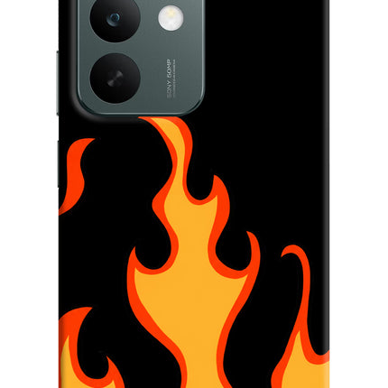 Fired Up – Black Realme C85 5G Hard Case Back Cover by Casekaro