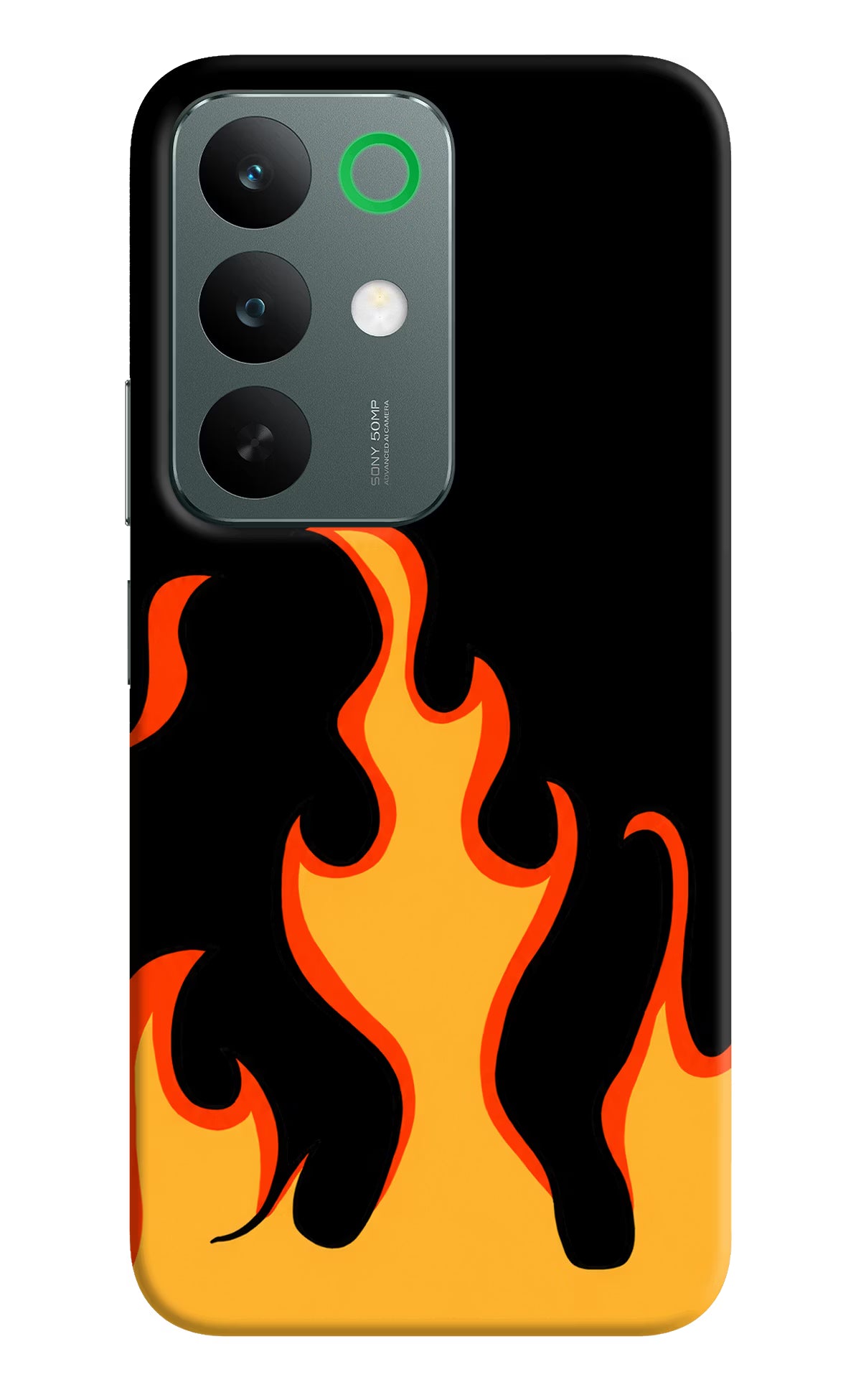 Fired Up – Black Realme C85 5G Back Cover