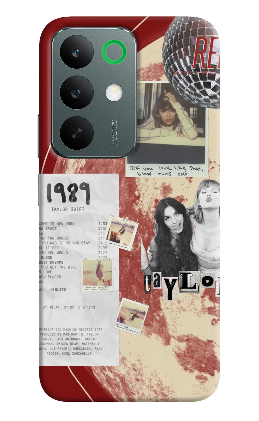 Taylor Swift Realme C85 5G Back Cover, Hard case