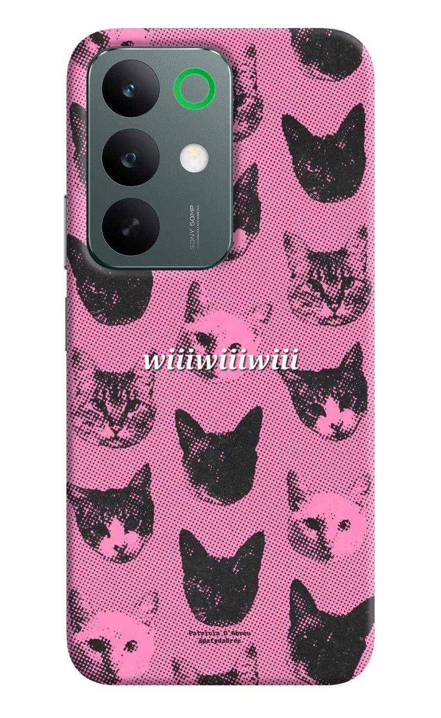 Pink Cats Realme C85 5G Back Cover, Hard case