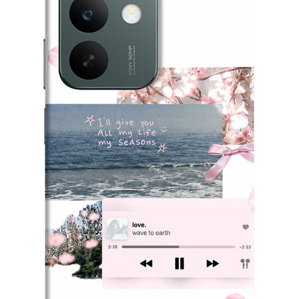 Wave to earth Realme C85 5G Hard Case Back Cover by Casekaro