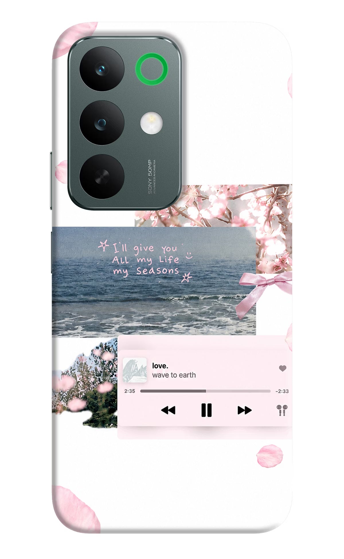 Wave to earth Realme C85 5G Back Cover